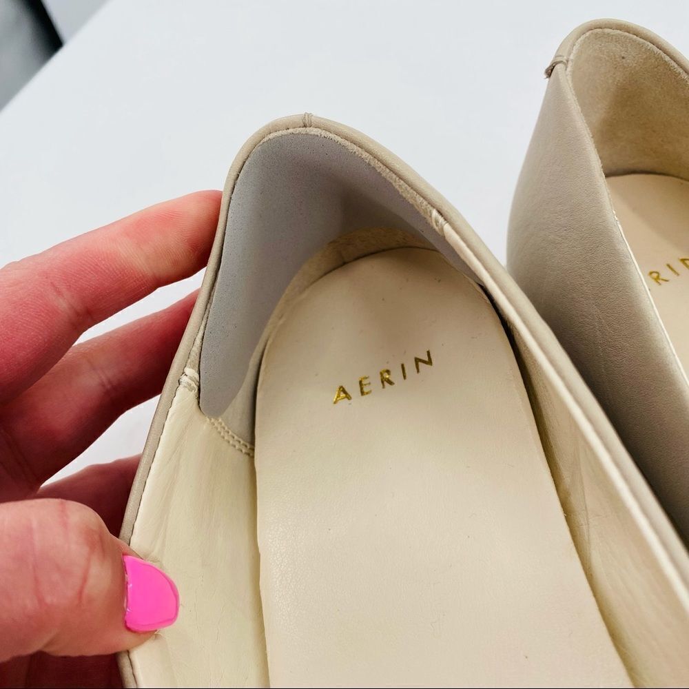 AERIN Daniela Woven Leather Pointed toe Flats - Picture 10 of 10